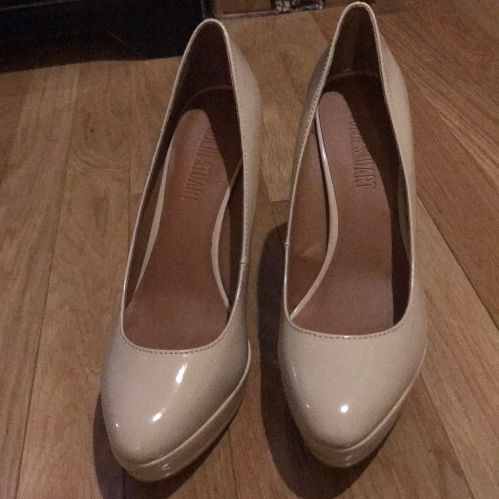 Cream Tan Heel 3 inch